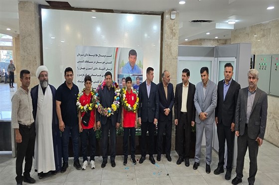 بعدازظهر امروز و با حضور مسئولان استانی و شهرستانی در محل فرودگاه بین المللی اهواز :